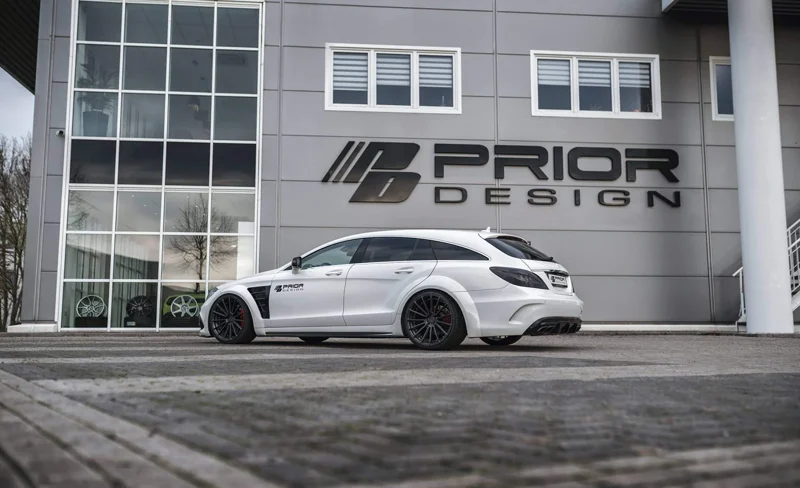 สเกิร์ตข้าง Prior Design PDV4 Side Skirts incl. Lip Spoiler for Mercedes CLS X218 Shooting Brake ภาพสินค้าที่เลือก