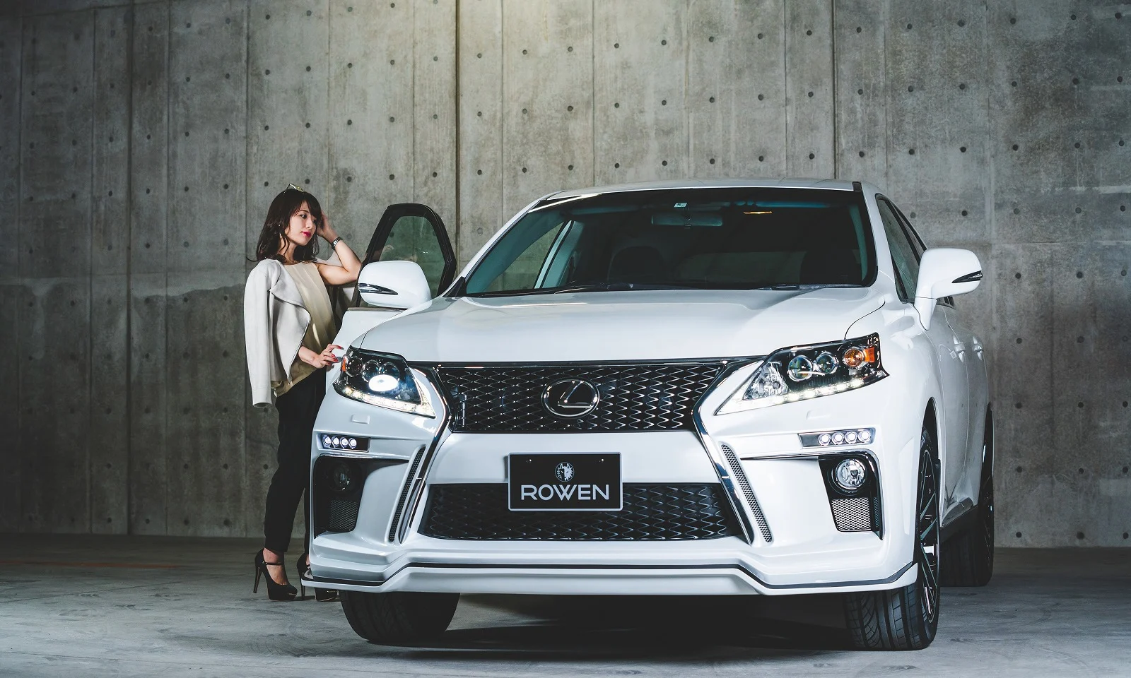 ชุดแต่ง LEXUS RX 450h GYL1#W 2012.4~2015.9 Rowen Japan ภาพ 18