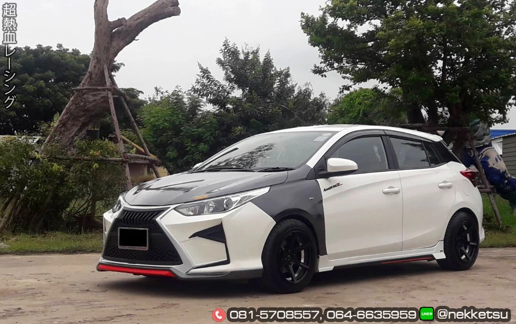 รูปชุดแต่ง ชุดแต่ง Toyota Yaris Ativ 17 19 Lexus AMT ภาพที่ 4