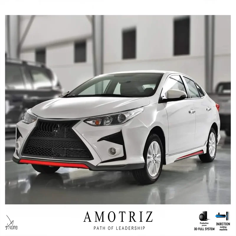 ชุดแต่งกันชนหน้า โตโยต้า YARIS ATIV 4ประตู และ 5ประตู bodykits - TOYOTA ชุดแต่งกันชนหน้า โตโยต้า YARIS ATIV 4ประตู และ 5ประตู bodykits ชุดแต่งรถ ภาพ 10