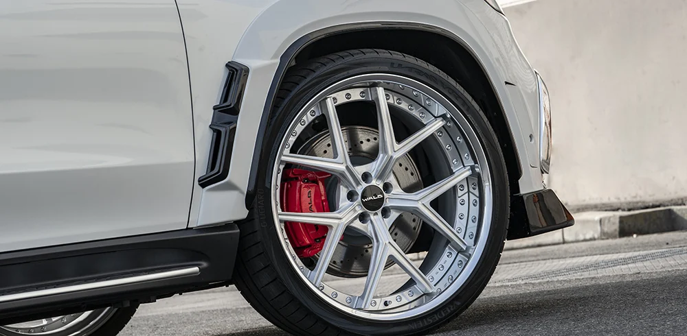 ชุดแต่ง MERCEDES-BENZ GLS-CLASS AMG LINE WALD Japan สปอร์ตไลน์ แบล็กไบซัน เอดิชัน ภาพ 9