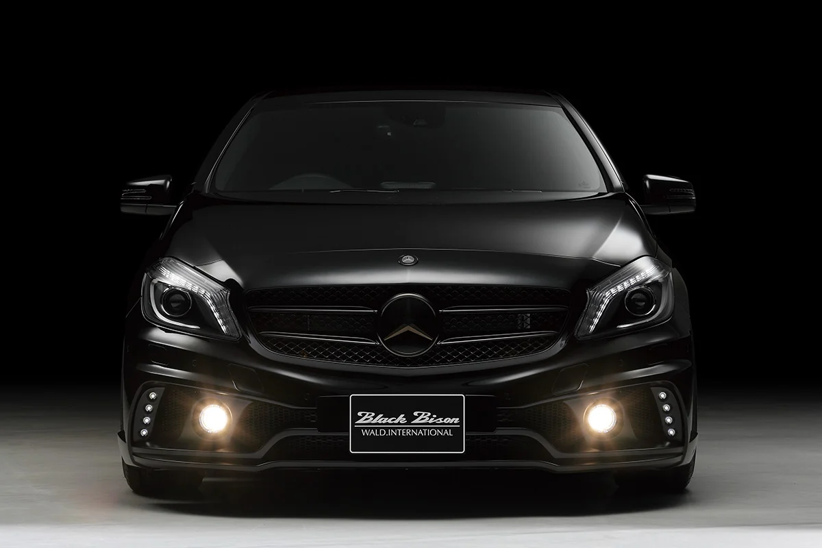 ชุดแต่ง MERCEDES-BENZ A-CLASS WALD Japan สปอร์ตไลน์ แบล็กไบซัน เอดิชัน ภาพ 1
