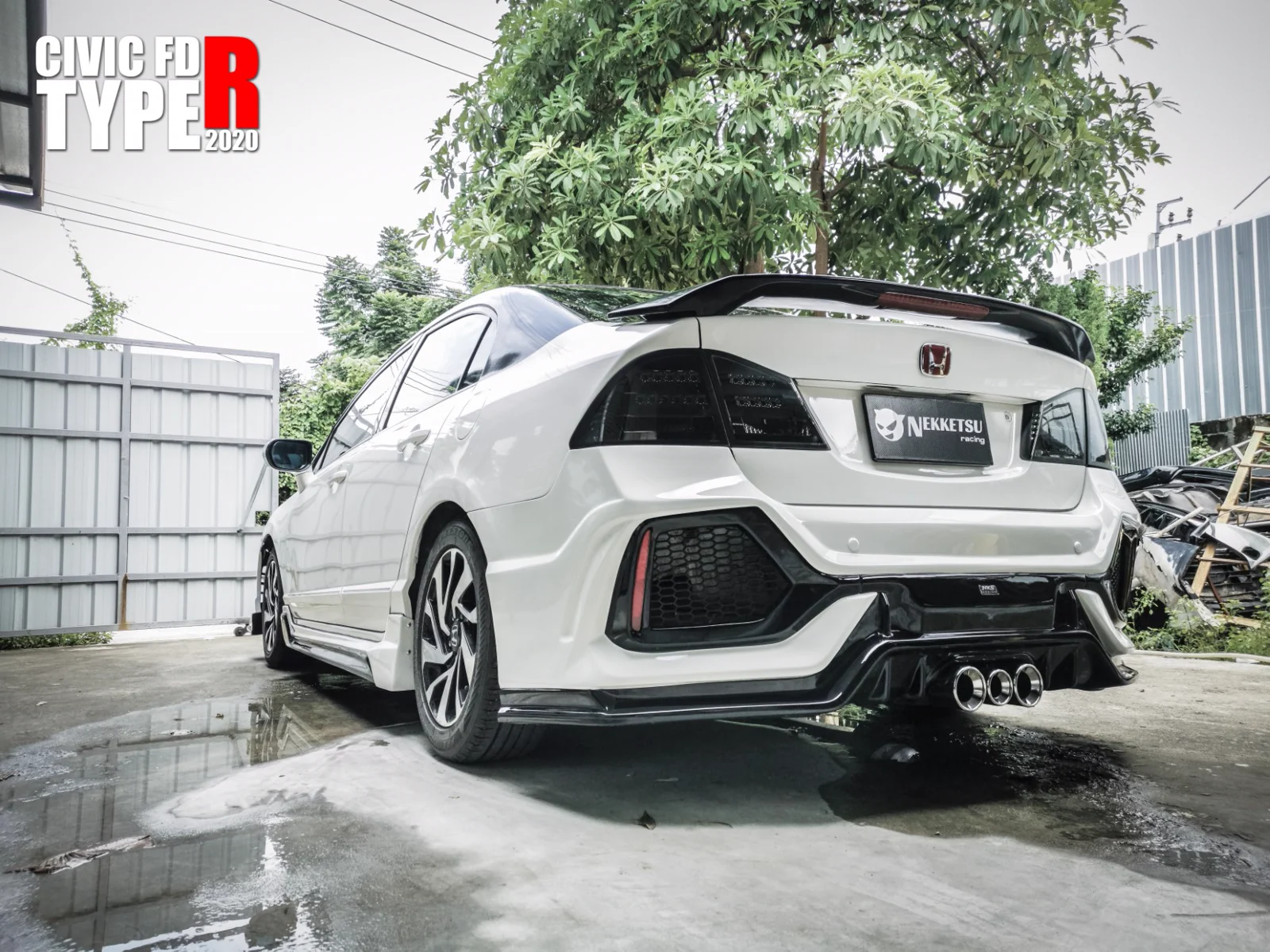รูปชุดแต่ง ชุดแต่ง Honda Civic FD 06 11 Type R 2020 ภาพที่ 12