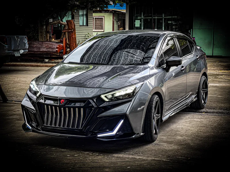 กันชนหน้า Almera Lumga 2020 - NISSAN กันชนหน้า Almera Lumga 2020 ชุดแต่งรถ ภาพ 6