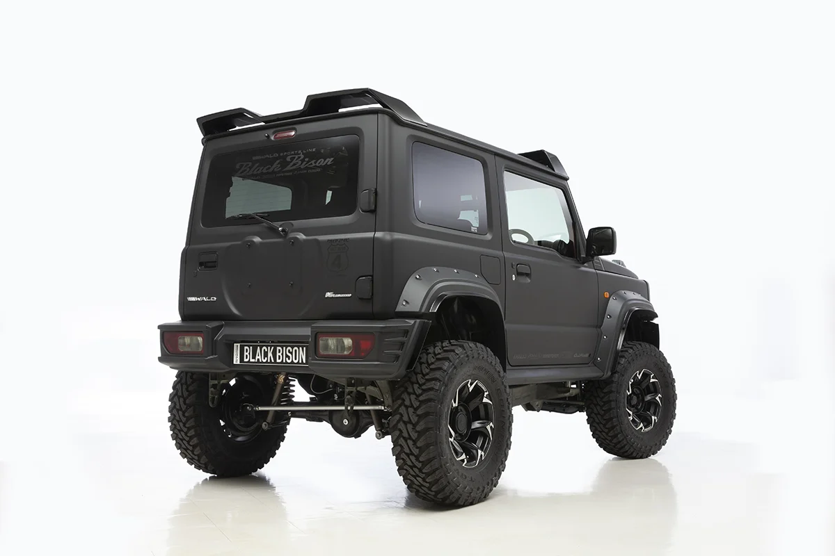 ชุดแต่ง SUZUKI JIMNY SIERRA WALD Japan สปอร์ตไลน์ แบล็กไบซัน เอดิชัน ภาพ 21