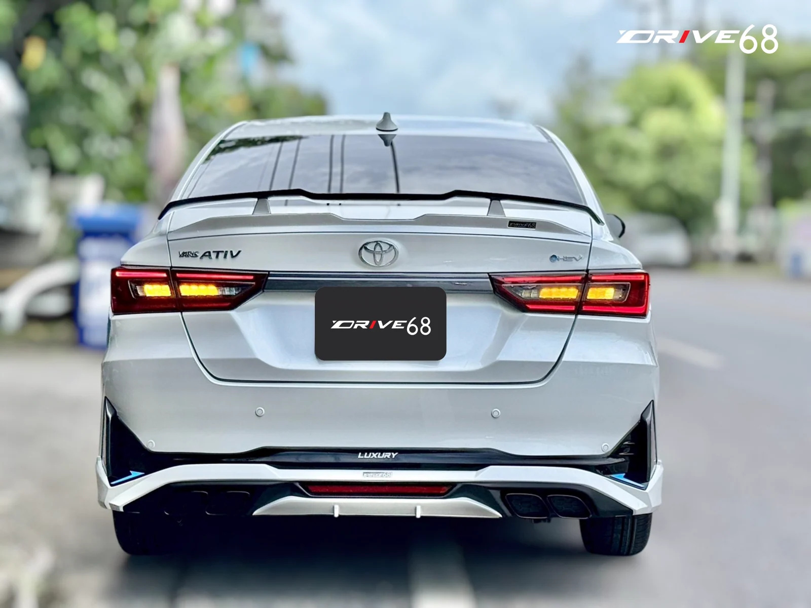 รูปชุดแต่ง ชุดแต่ง Toyota Yaris Ativ 24 26 Hybrid 2025 Drive68 ภาพที่ 3