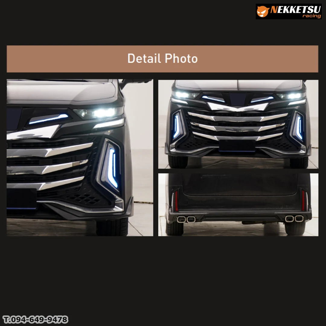 รูปชุดแต่ง ชุดแต่ง Toyota Vellfire40 2023 2025 Century HAWK ภาพที่ 3
