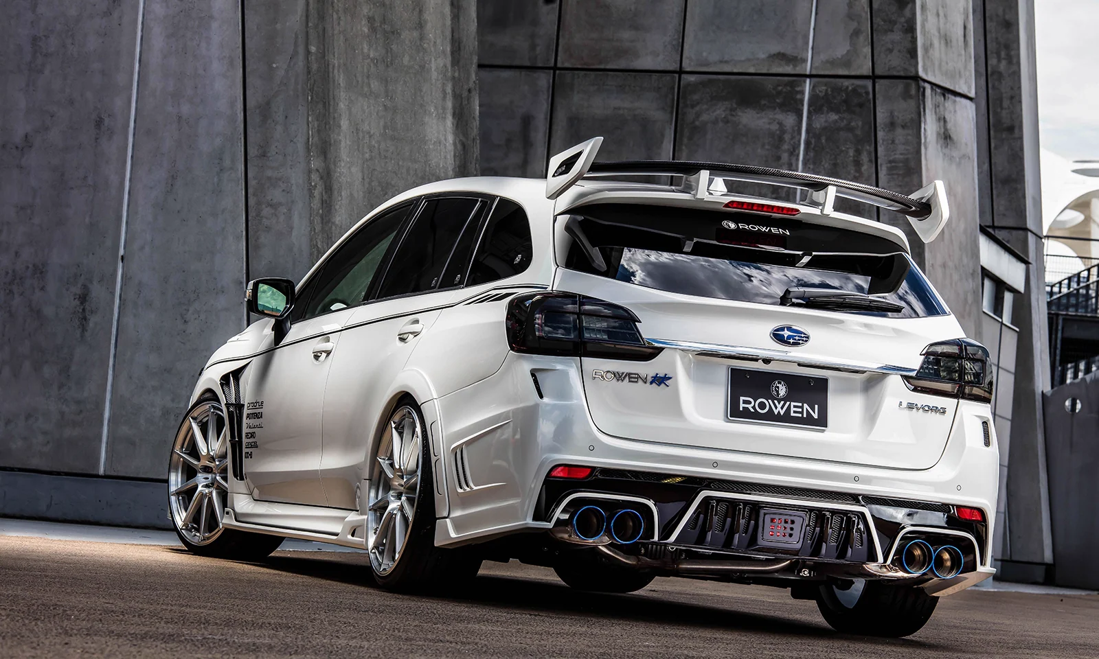รูปชุดแต่ง ชุดแต่ง Subaru Levorg Rowen 2017 VM ภาพที่ 4