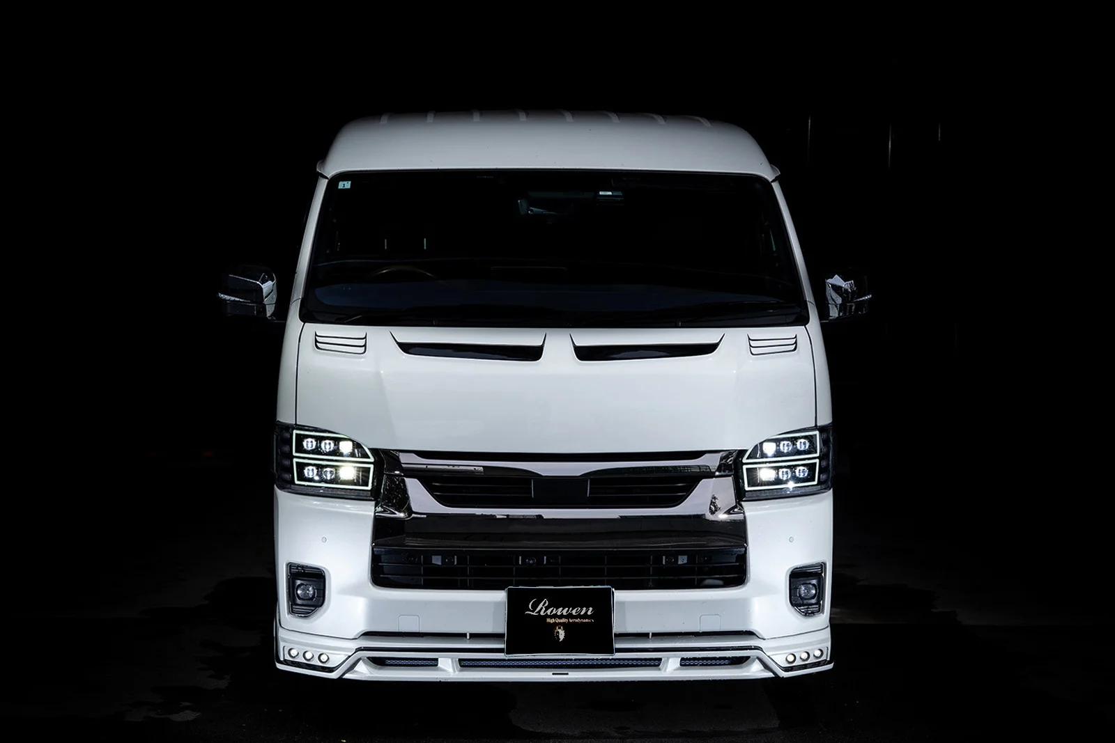 ชุดแต่ง TOYOTA 200HIACE Wide 4 /5 /6 /7 MODEL GDH/KDH/TRH211 2013.12~Rowen Japan ภาพ 1