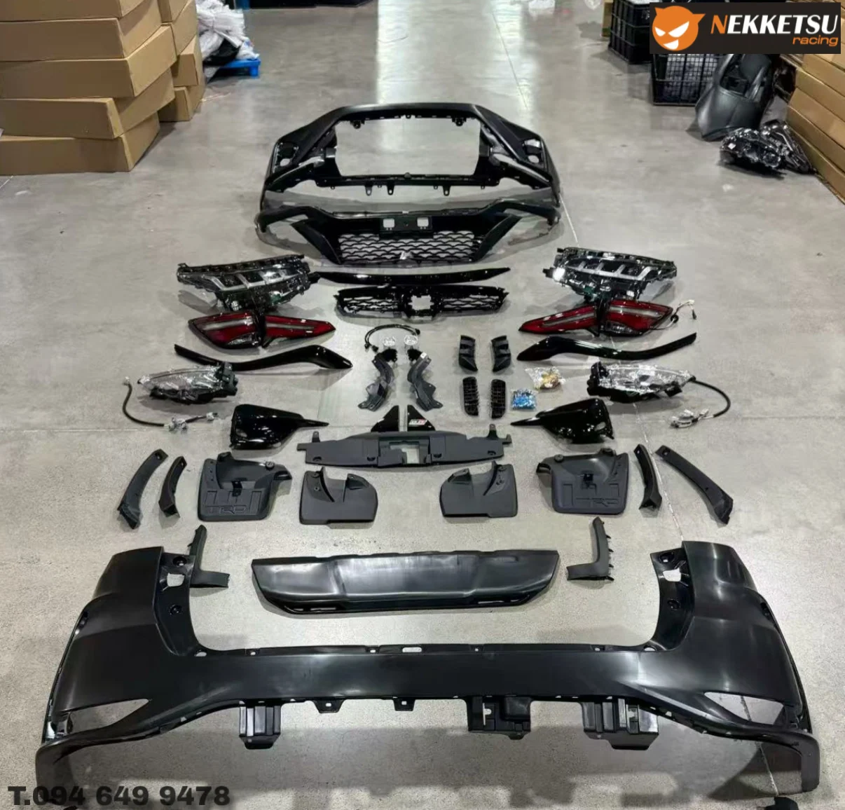 รูปชุดแต่ง ชุดแต่ง Toyota Fortuner 2015 2019 เปลี่ยนหน้า GR 2024 Legender ภาพที่ 2