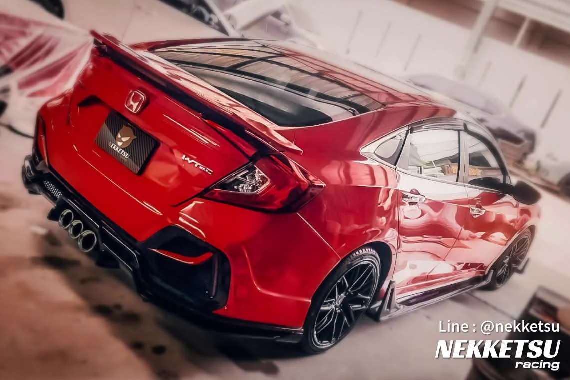 รูปชุดแต่ง ชุดแต่ง Honda Civic FC 16 21 Type MC 2022 ไม่ใส่โป่งเย็บ ภาพที่ 4
