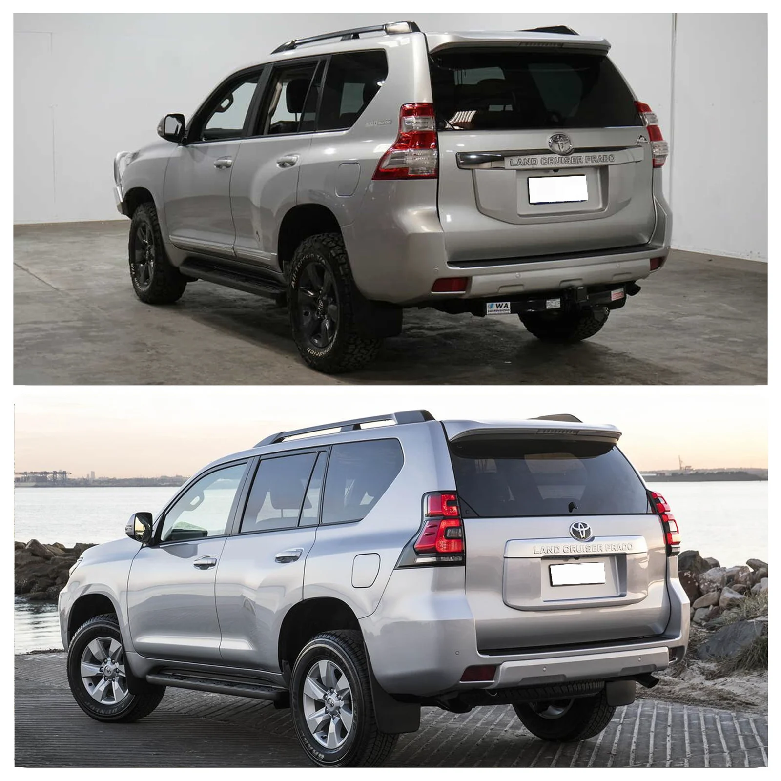 รูปชุดแต่ง ชุดแต่ง TOYOTA PRADO 2014 2017 เปลี่ยนเป็น 2018 ภาพที่ 1