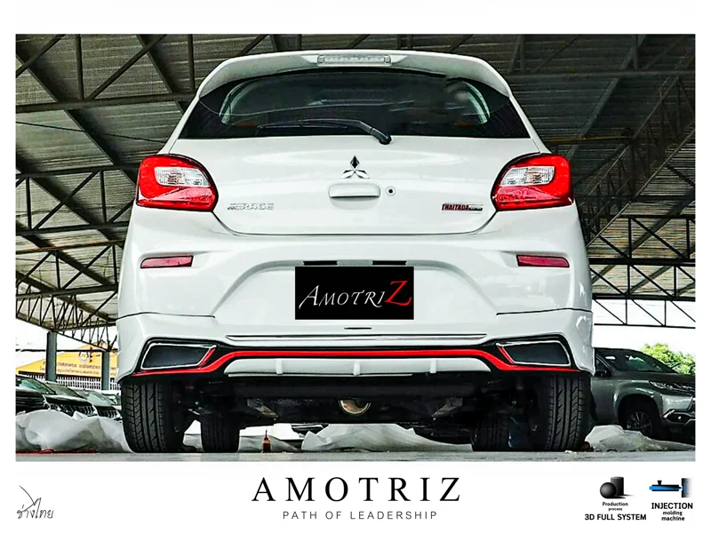ชุดแต่งมิราจ 2016 Access Body kits - MITSUBISHI Mirage 2016 - UP ชุดแต่งรถ ภาพ 13
