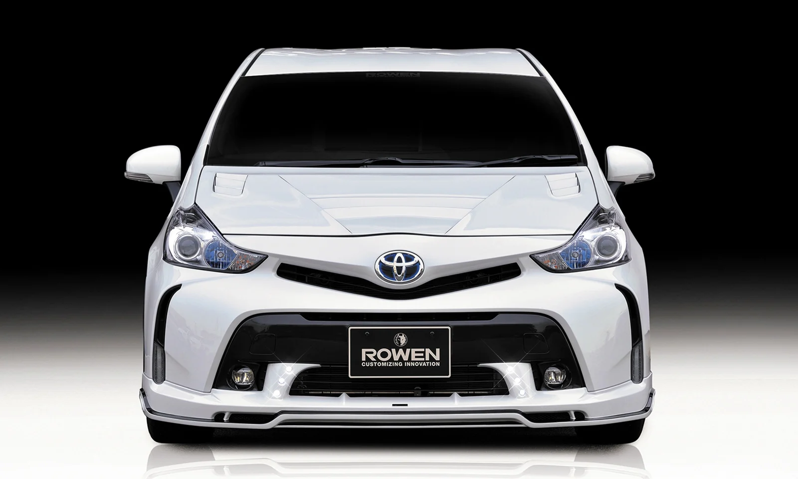 ชุดแต่ง TOYOTA 40 PRIUS α MODEL ZVW40/41 2014.11~Rowen Japan ภาพ 1