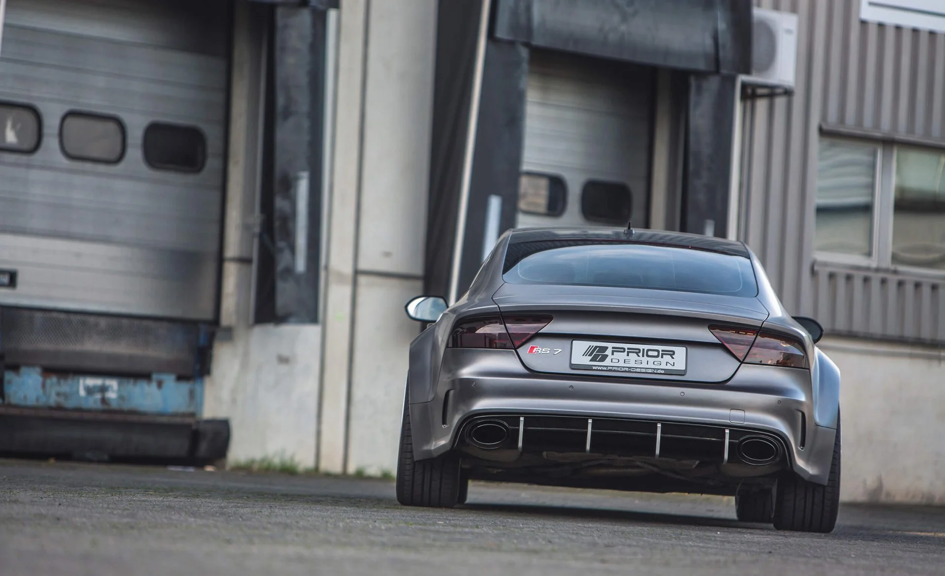 สปอยเลอร์หลัง PD700R Prior Design AUDI A7 / S7 / RS7 C7 ภาพสินค้าที่เลือก