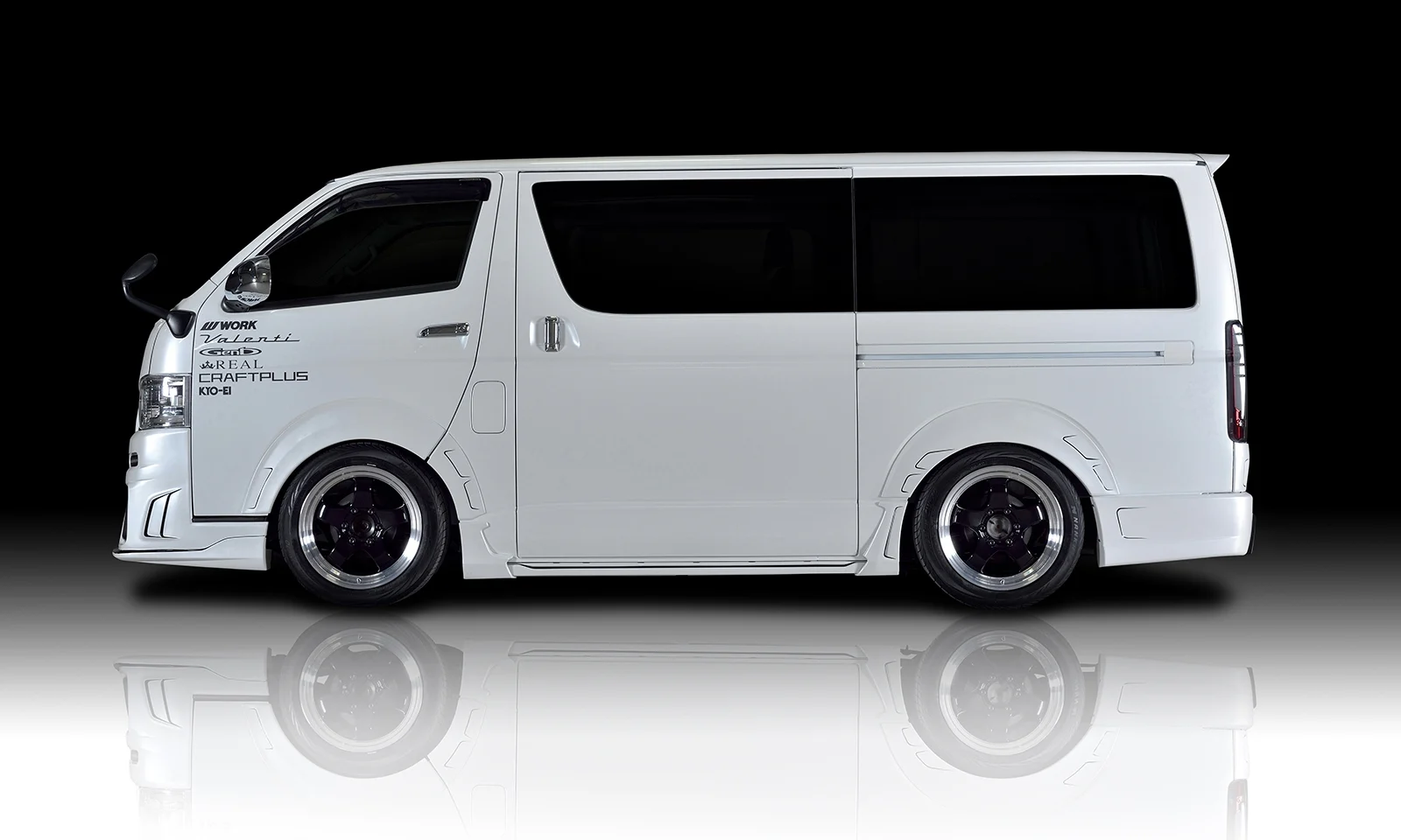 ชุดแต่ง TOYOTA 200HIACE 4 5 6 Bumper type KDH/TRH20# 2013.12~Rowen Japan ภาพ 9