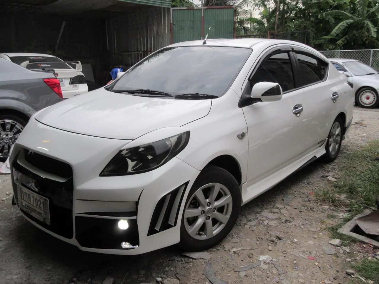 รูปชุดแต่ง ชุดแต่ง Nissan Almera 2008 2018 GTR ภาพที่ 18