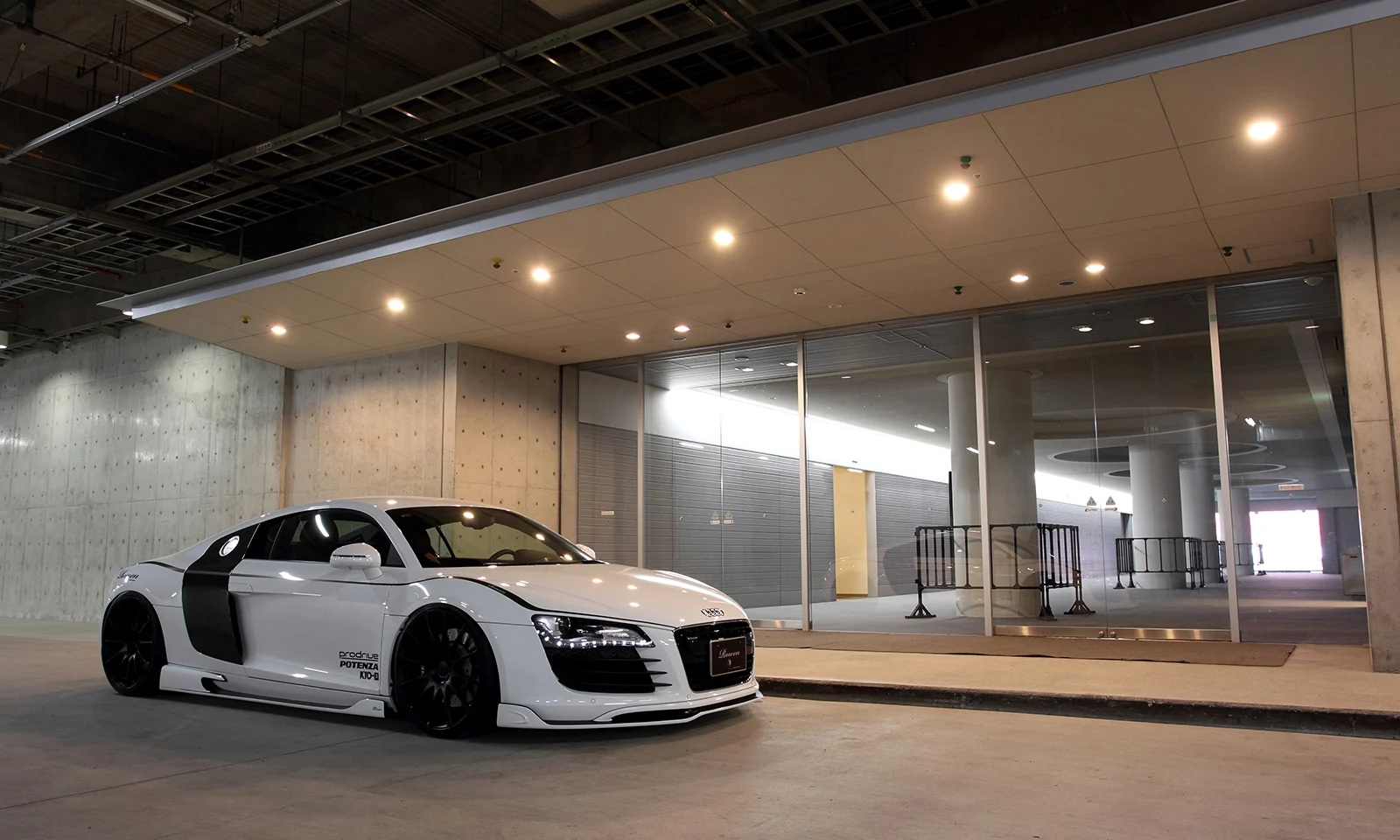 ชุดแต่ง Audi R8 Coupe 4.2 (V8) 42BYHF 2007.07~2013.03 Rowen Japan ภาพ 14
