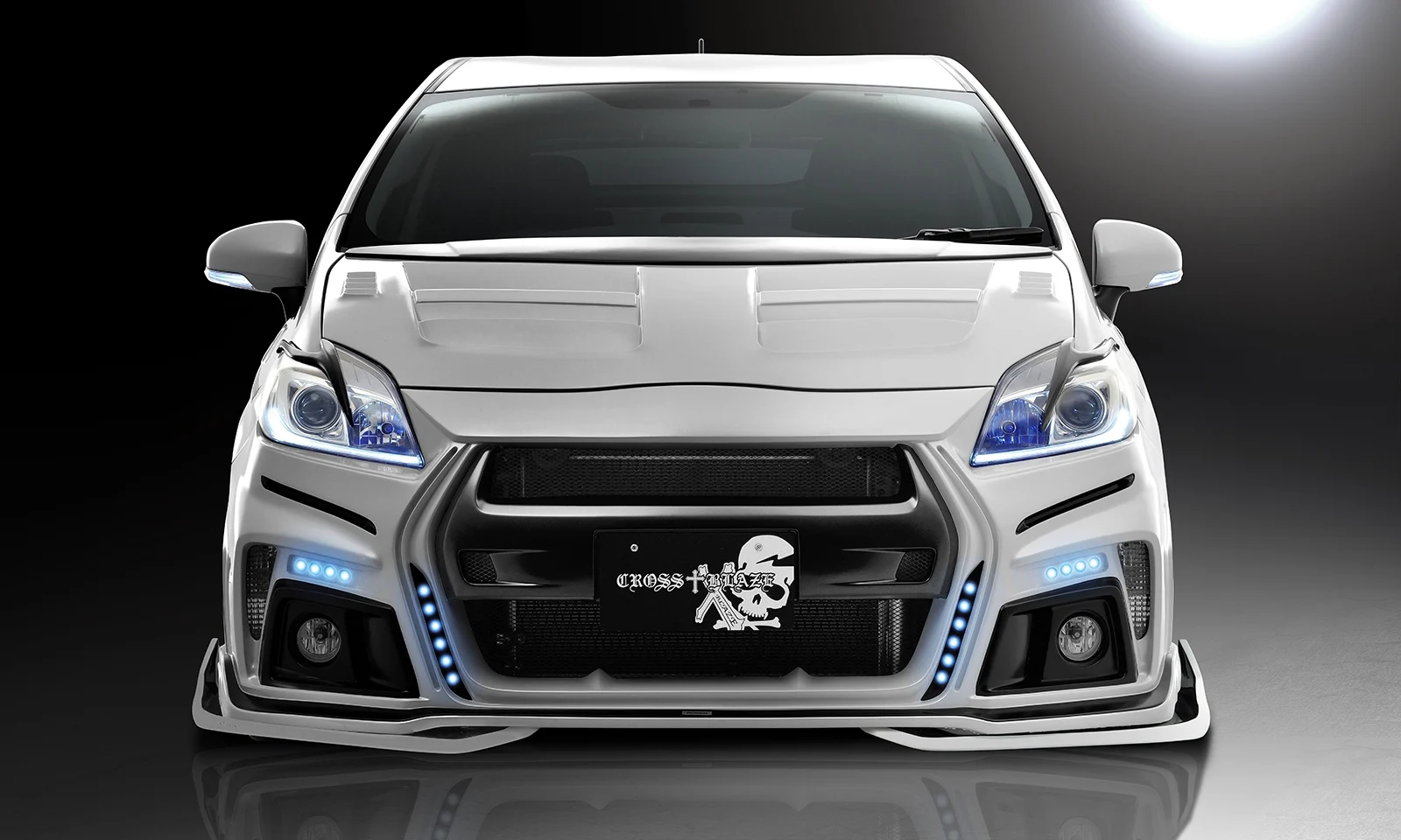 ชุดแต่ง TOYOTA 30 PRIUS MODEL Bumper type ZVW30 2011.12~2015.11 CROSS+BLAZE Rowen Japan ภาพ 1