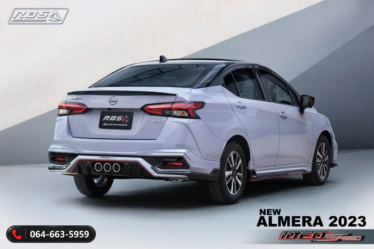 ชุดแต่ง NISSAN Almera ALMEARA 2023 IDEO SPEED RBS ภาพ 4