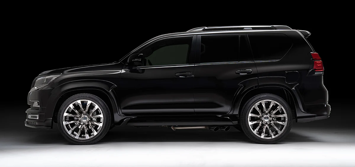 ชุดแต่ง TOYOTA LAND CRUISER PRADO WALD Japan สปอร์ตไลน์ แบล็กไบซัน เอดิชัน ภาพ 4