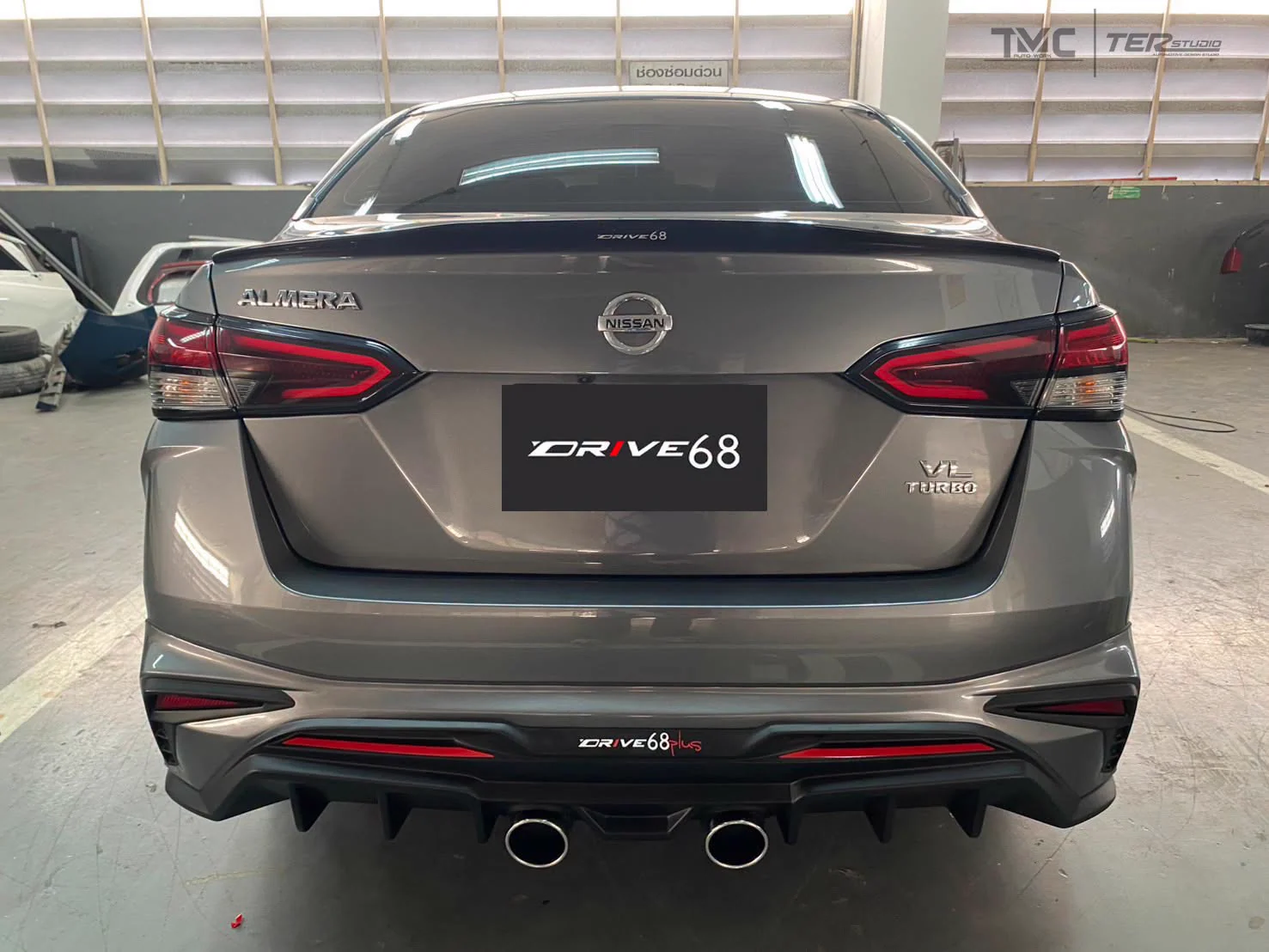 รูปชุดแต่ง ชุดแต่ง Nissan Almera 2019 2022 Drive 68 Plus ภาพที่ 12