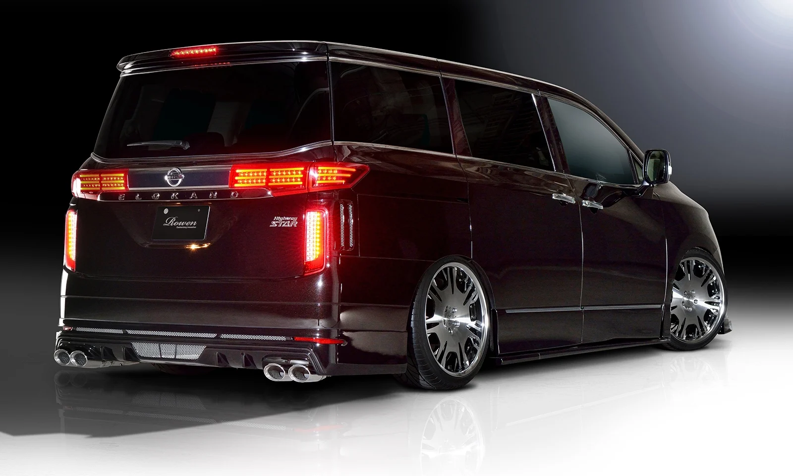 ชุดแต่ง NISSAN ELGRAND HighWay STAR E52 2014.1~2020.9 Rowen Japan ภาพ 4