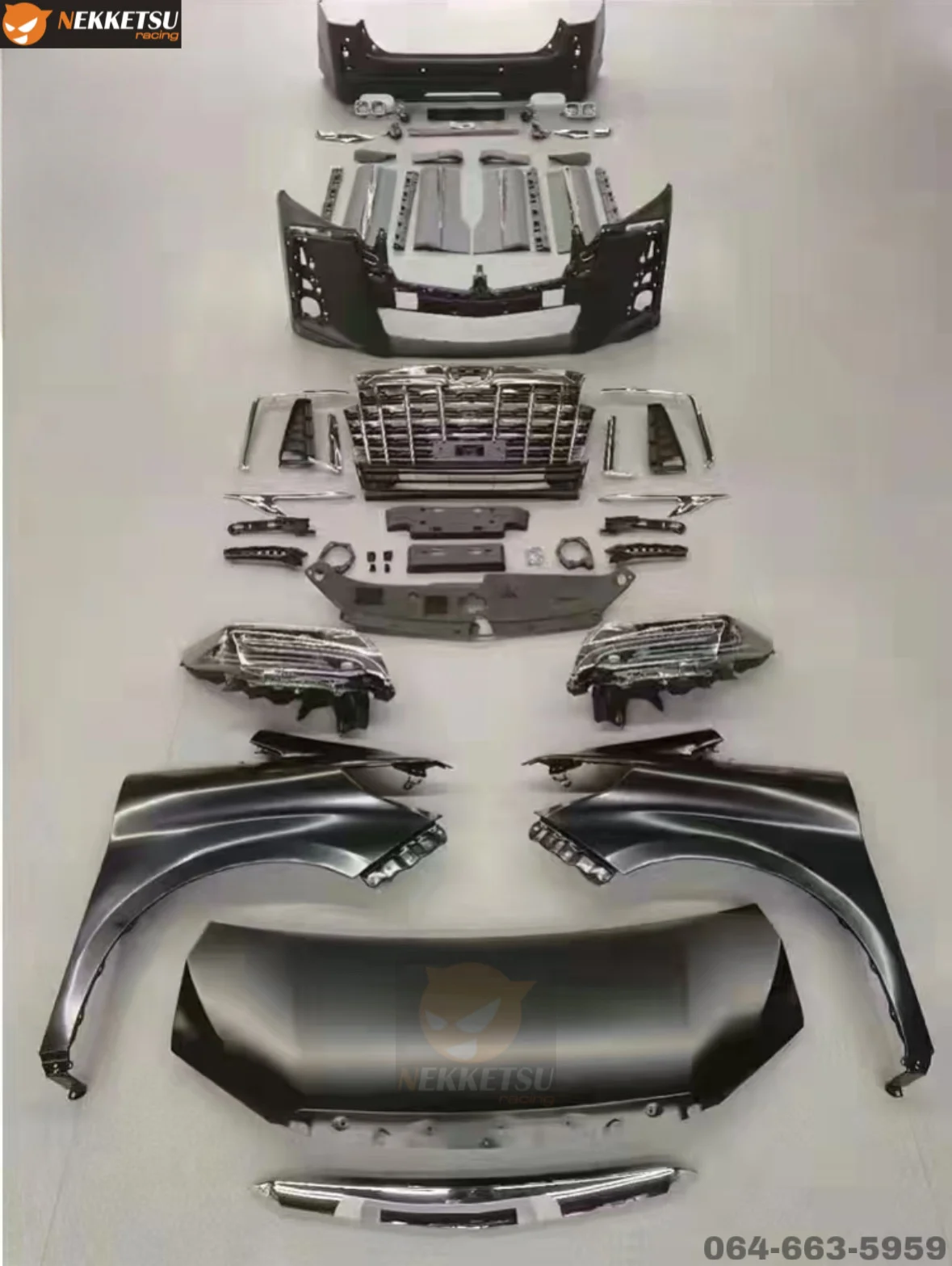 รูปชุดแต่ง ชุดแต่ง TOYOTA Vellfire20 2011 2014 หน้า Alphard G30 (Only Front) ภาพที่ 4