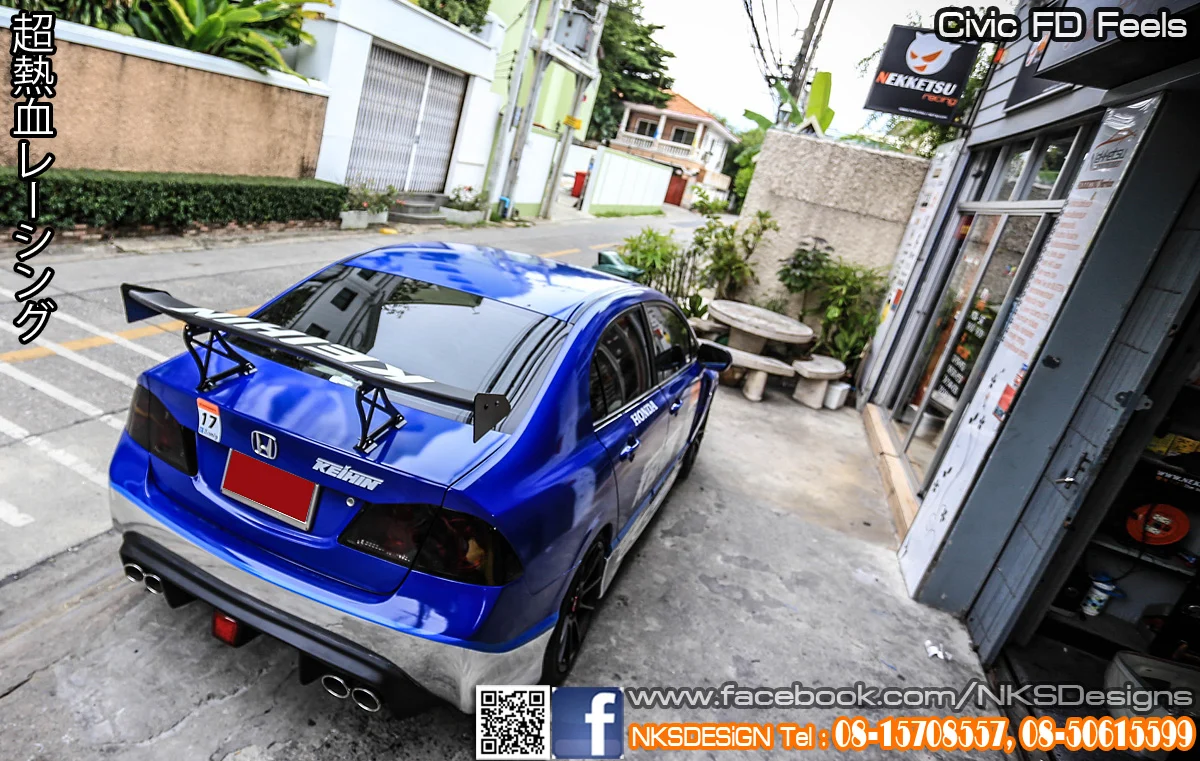 รูปชุดแต่ง ชุดแต่ง Honda Civic FD 06 11 Feels ภาพที่ 6