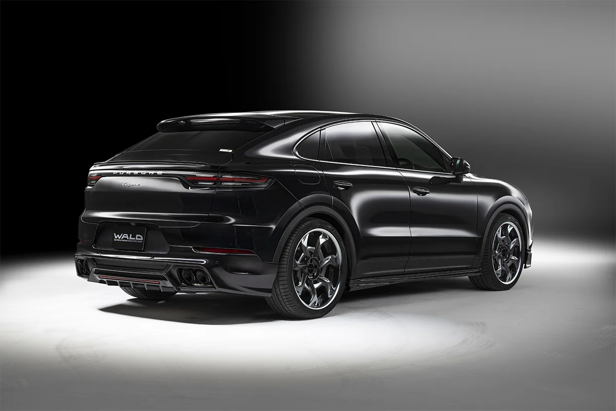 ชุดแต่ง PORSCHE CAYENNE COUPE WALD Japan สปอร์ตไลน์ แบล็กไบซัน เอดิชัน ภาพ 8