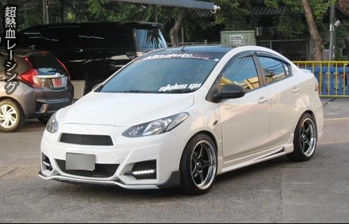 ชุดแต่ง Mazda Mazda2 2009 2014 NTS 2012 ภาพ 48