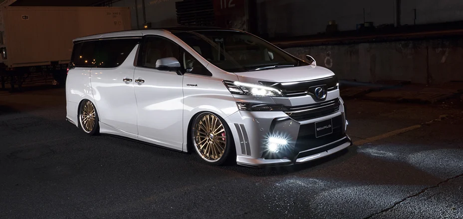 ชุดแต่ง TOYOTA VELLFIRE ALL WALD Japan สปอร์ตไลน์ BUMPER TYPE ภาพ 15