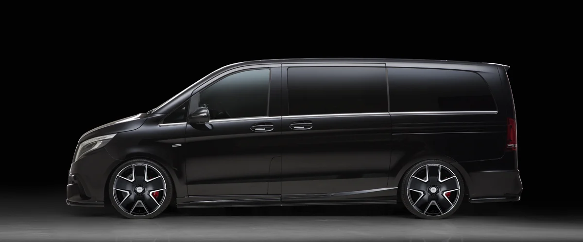 ชุดแต่ง MERCEDES-BENZ V-CLASS LONG WALD Japan สปอร์ตไลน์ แบล็กไบซัน เอดิชัน ภาพ 7
