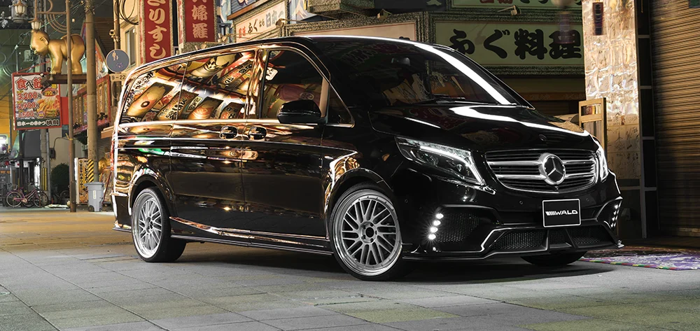 ชุดแต่ง MERCEDES-BENZ V-CLASS LONG WALD Japan สปอร์ตไลน์ แบล็กไบซัน เอดิชัน ภาพ 16