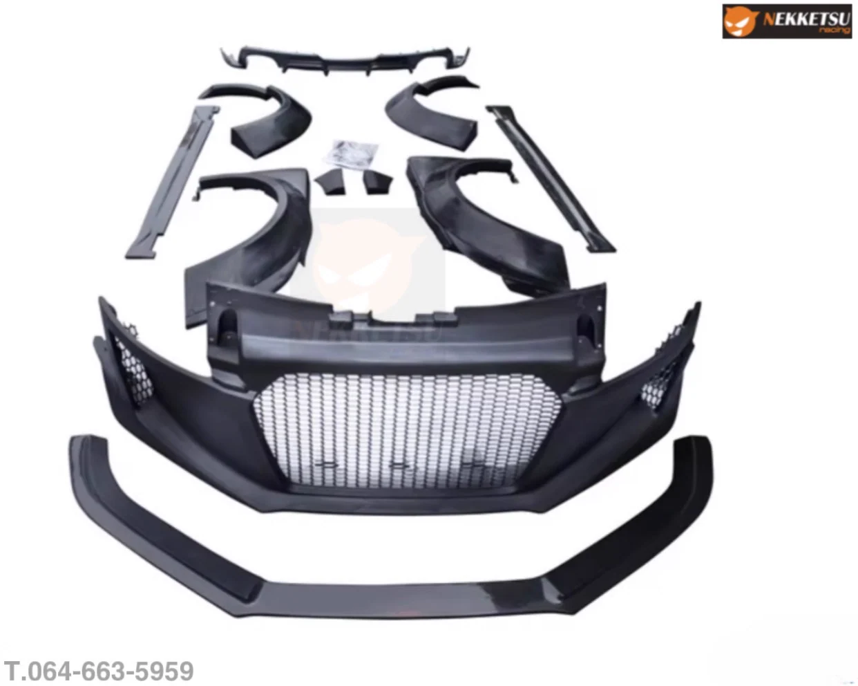 รูปชุดแต่ง ชุดแต่ง Audi TT 2007 2013 Wide Body ภาพที่ 3
