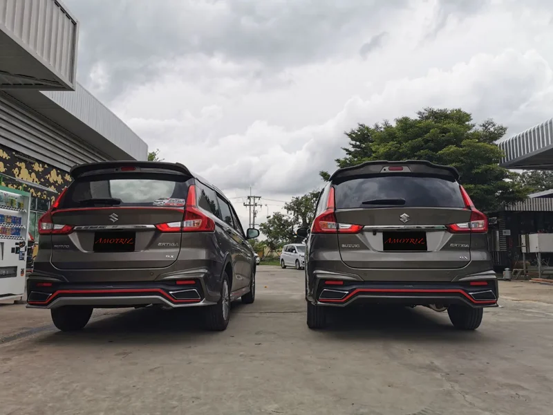 Suzuki Ertiga 2019 V.2 with custom grille bodykits by Amotriz - SUZUKI Suzuki Ertiga 2019 V.2 with custom grille bodykits by Amotriz ชุดแต่งรถ ภาพ 2