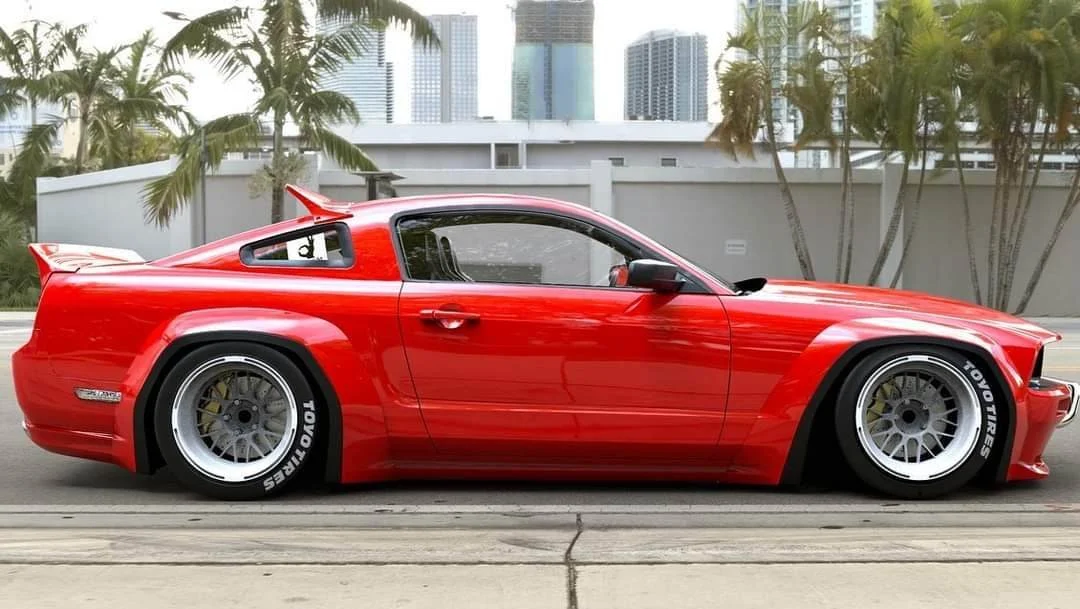 โป่งซุ้มล้อหน้า - 65mm (ชิ้นแยก) - V1.0 FORD Mustang [5th-gen] Pandem ภาพสินค้าที่เลือก