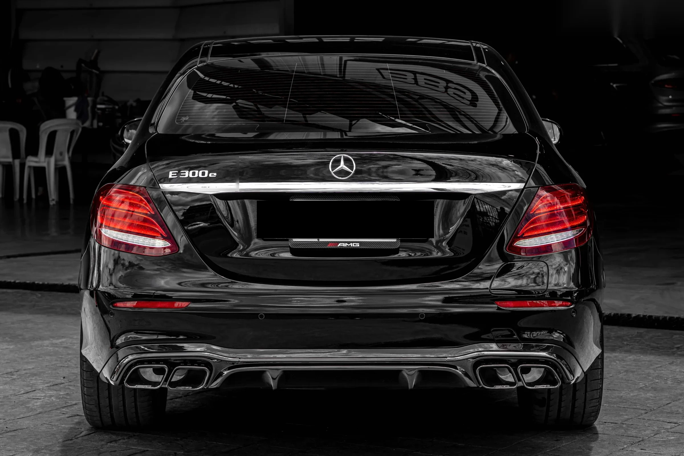 ชุดแต่ง MERCEDES BENZ E53 W213 Mercedes-Benz W213 E300e x ดิฟฟิวเซอร์หลัง with Exhaust Tips Prodrive Shop ภาพ 3