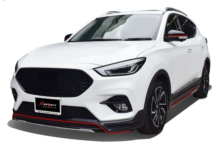 ชุดแต่ง MG ZS 2020 – SPORT 1 ภาพรถเต็มคันมุมหน้าจากต้นทาง S-Sporty