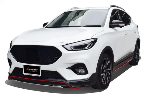 ชุดแต่ง MG ZS 2020 – SPORT 1 ภาพรถเต็มคันมุมหน้าจากต้นทาง S-Sporty