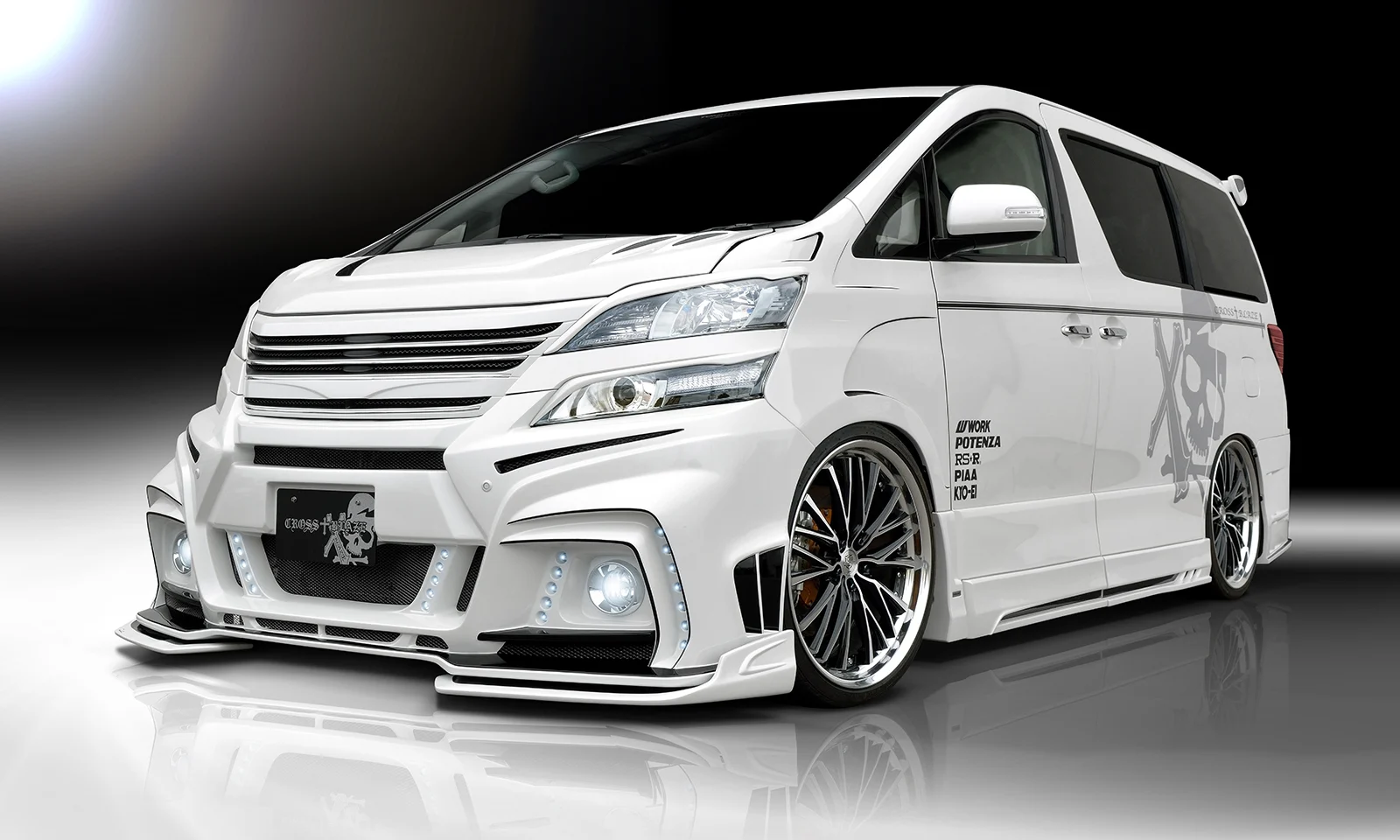 ชุดแต่ง TOYOTA 20 VELLFIRE Z/ZR-grade MODEL Bumper type ANH2#W/GGH2#W/ATH20W 2011.12~2015.1 Rowen Japan ภาพ 2