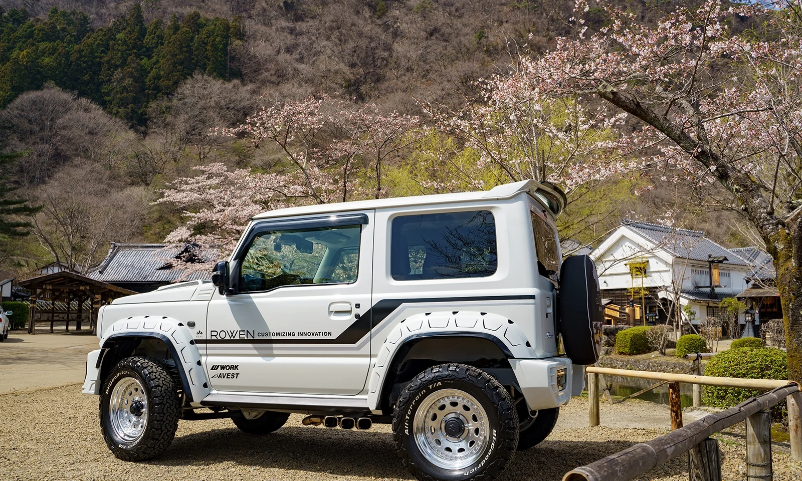 ชุดแต่ง SUZUKI JIMNY SIERRA (JB74) 2024.4~2025.10 Rowen Japan ภาพ 1