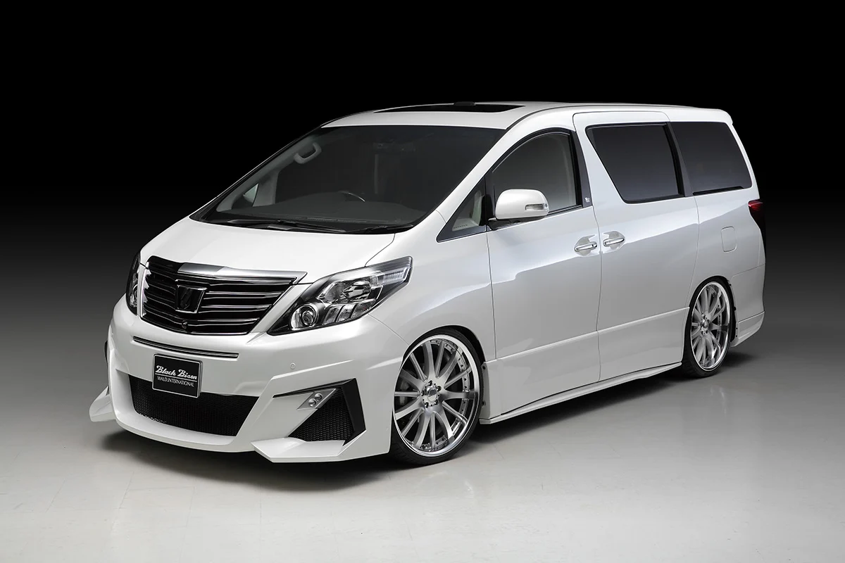 ชุดแต่ง TOYOTA ALPHARD WALD Japan สปอร์ตไลน์ แบล็กไบซัน เอดิชัน COMBINATION KIT ภาพ 2
