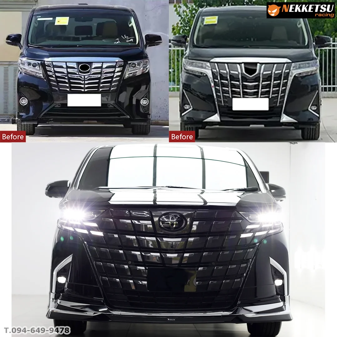 ชุดแต่ง Toyota Alphard AH30 2018 2021 แปลงหน้า A40 2025