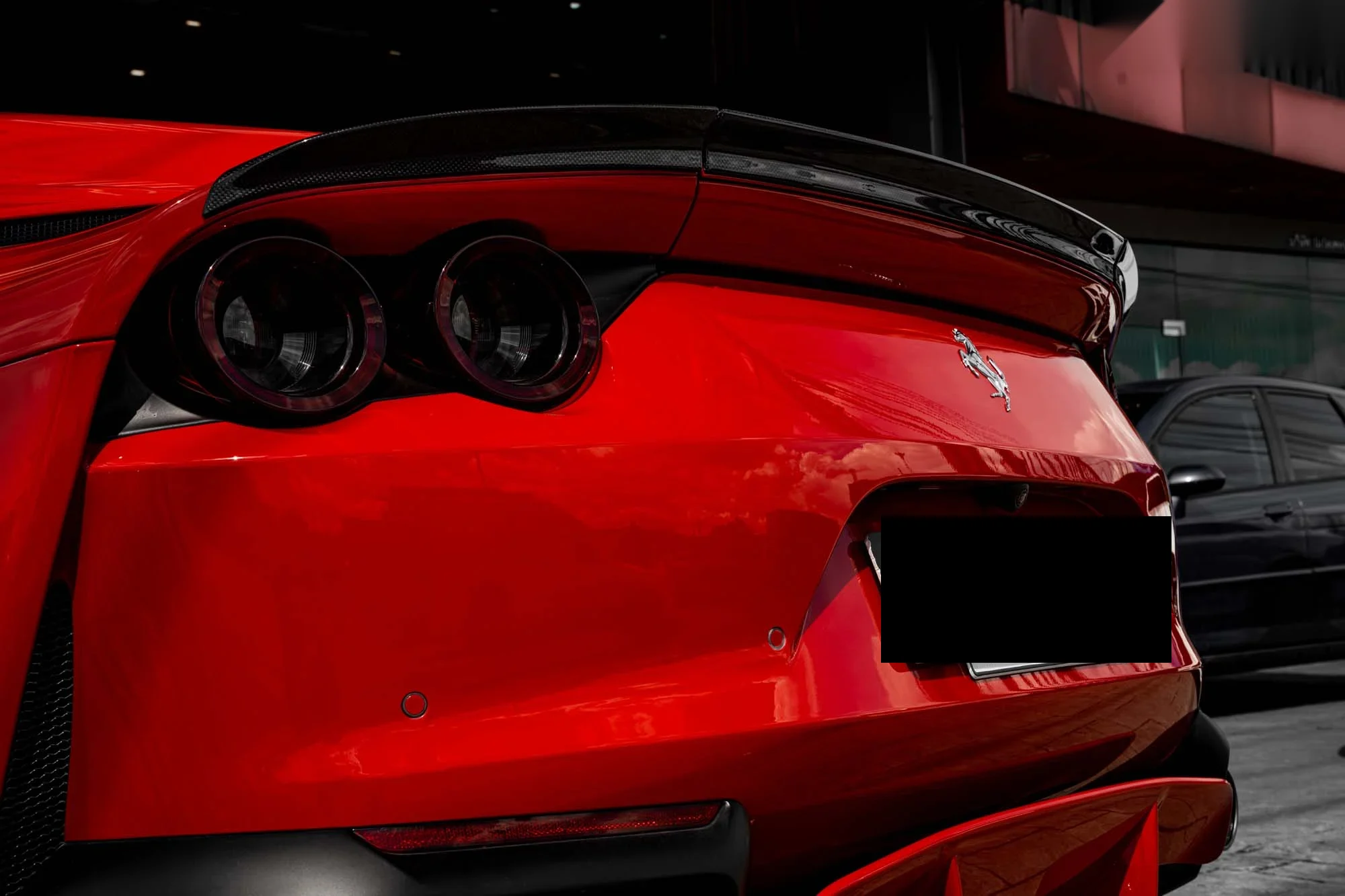 ชุดแต่ง FERRARI 812 SUPERFAST Ferrari 812 Superfast x Novitec Rear Ducktail สปอยเลอร์ Prodrive Shop ภาพ 6