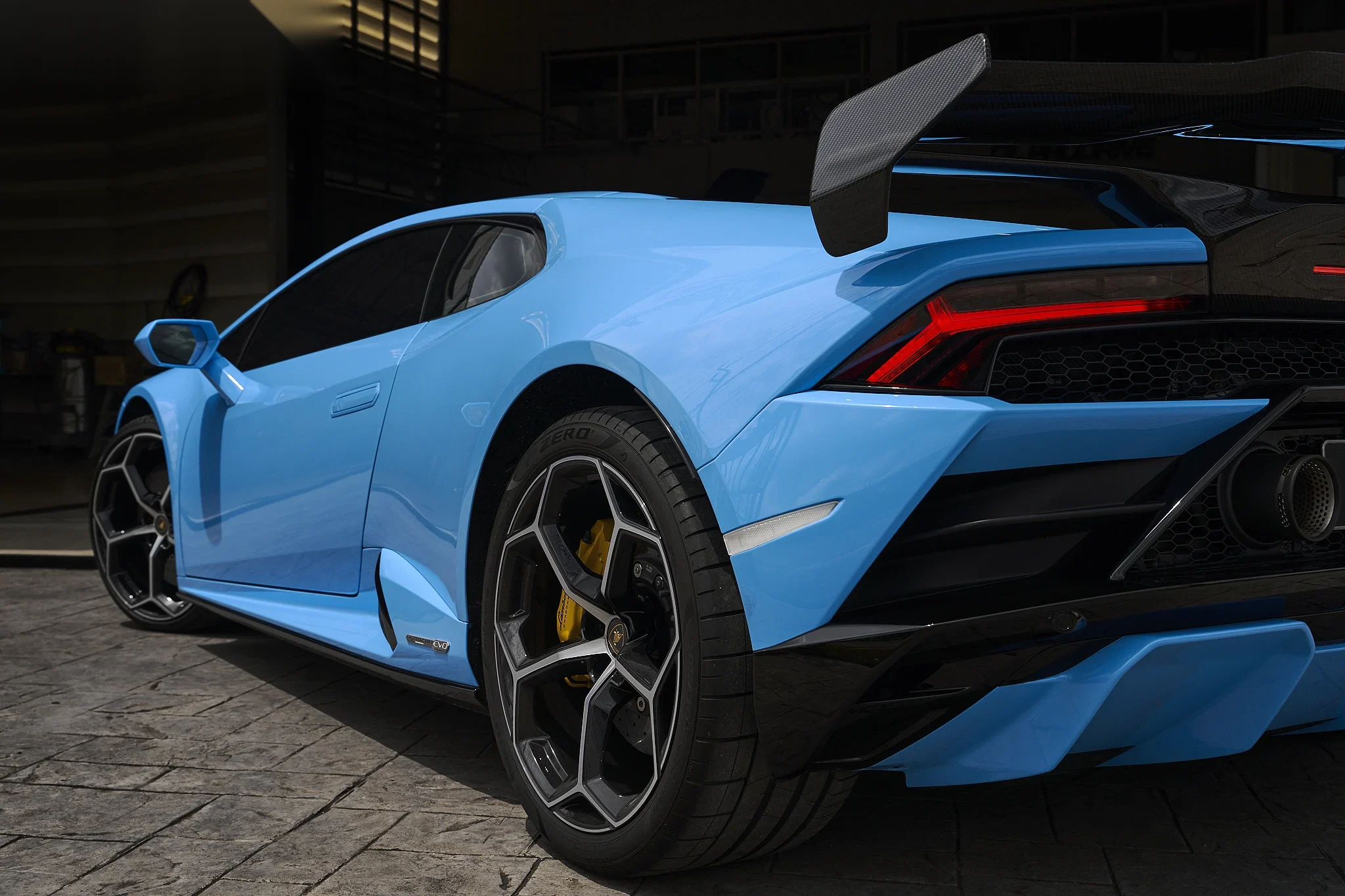 ชุดแต่ง LAMBORGHINI EVO Huracan EVO RWD x Vorsteiner Monza Wing Prodrive Shop ภาพ 1