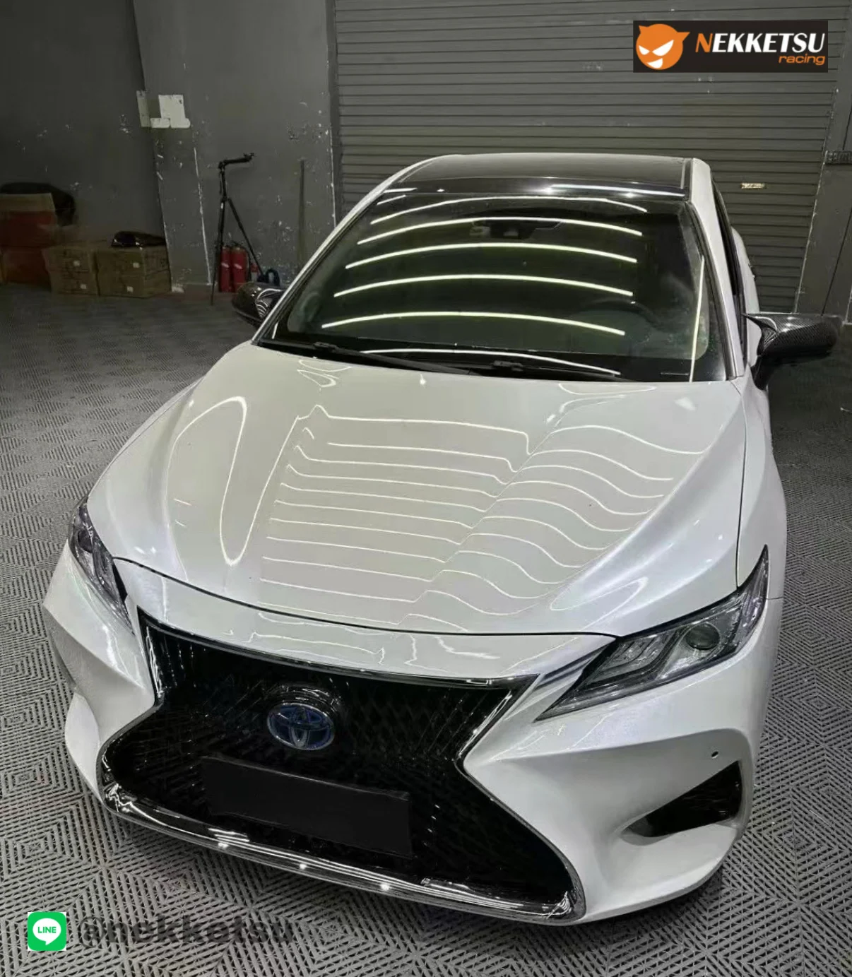รูปชุดแต่ง ชุดแต่ง Toyota Camry 2018 2024 Lexus F Sport ภาพที่ 4