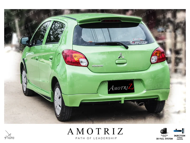 ชุดแต่งมิราจ 2013 Access Body kits - MITSUBISHI ชุดแต่งมิราจ 2013 Access Body kits ชุดแต่งรถ ภาพ 3