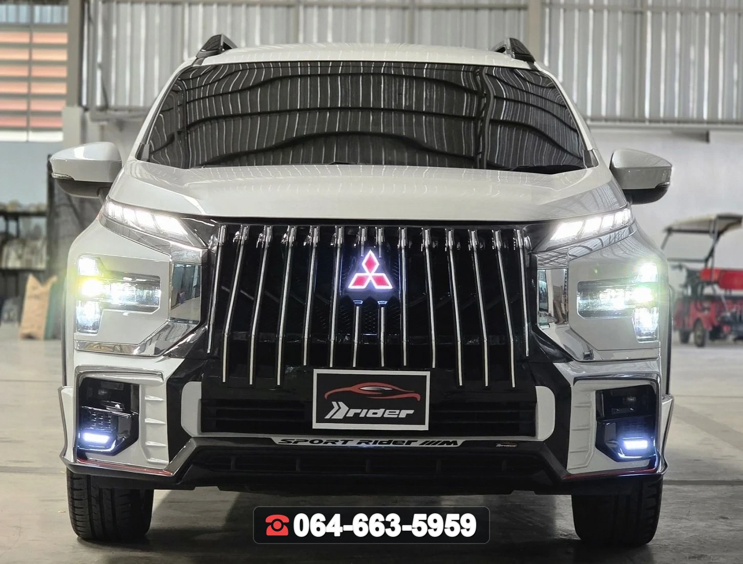ชุดแต่ง MITSUBISHI XPANDER CROSS กระจังหน้า Xpander Cross 2023 V.3 RiderM