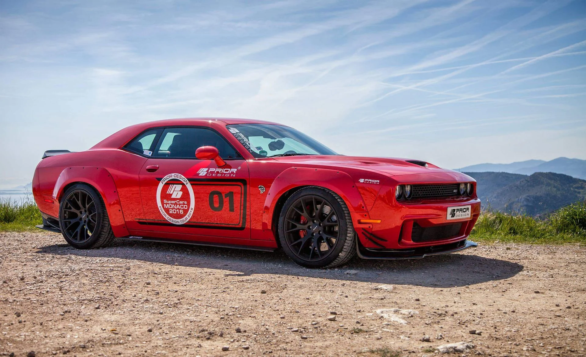 ลิ้นเสริมสเกิร์ตข้าง PD900HC Prior Design DODGE Challenger ภาพสินค้าที่เลือก